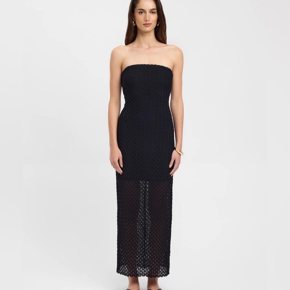 KOOKAI SAVANAH STRAPLESS DRESS - Black
